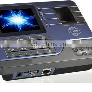 U Disk 125khz 3.5 Inch TFT USB Biometric Fingerprint Time Attendance System thumbnail-5