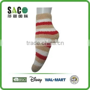 Various Stripe Fluffy Socks thumbnail-5
