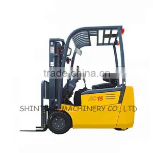 2014 CHL New 1.5 Ton Mini Forklift Narrow Aisle Electric Forklift For Narrow Road Warehouse thumbnail-3