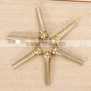 Metal Acoustic Guitar Bridge Pins Guitar Strings Fixed Cone String Pins String Nails Pure Copper 27*8*8mm Professional thumbnail-4