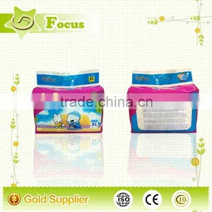 Super Thin Disposable Baby Diaper for Boy and Girl With Cloud Back Sheet New Product High Quality Sleepy Baby Diaper thumbnail-1