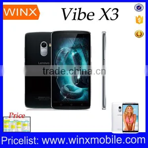 Original Lenovo Lemon Vibe X3 C50 5.5'' 1920X1080px Snapdragon-808 HexaCores 3GB+32GB RAM+ROM 21.0MP+8.0MP Camera Dual SIM thumbnail-1