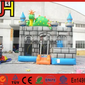 4 in 1 Combo Dragon Castle Inflatable thumbnail-1