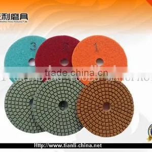 3 Steps High Quality WET Polishing Pad for Granite Polishing, Marble Polishing thumbnail-1