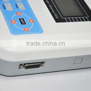 CE& FDA Approved 1-channel Electrocardiograph ECG EKG Machine thumbnail-4