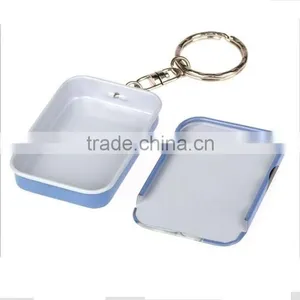 2015 Hot Sell Small Cute Metal Tin Box With Key Chian for Gift Tin Box Money Saving Tin Box thumbnail-2