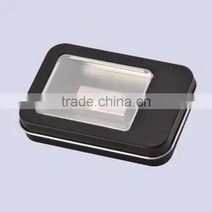 Fancy Metal Tin Box for Battery Packaging , USB Drive Packaging thumbnail-1