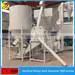 Vertical Type Factory Supply Poultry Livestock Feed Grinder Blender Machine in China thumbnail-2