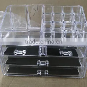 Wholesale Clear Cosmetic Acrylic Makeup Organizer Cosmetic Multifunctional Storage Box thumbnail-4