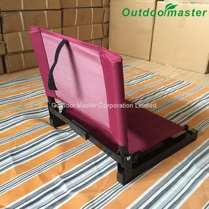 GYM Game Seat Portable Folding Maroon Cheap Stadium Seat thumbnail-2