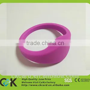 Wholesale Attendance RFID Silicone Ruber Bracelet Wristband thumbnail-2