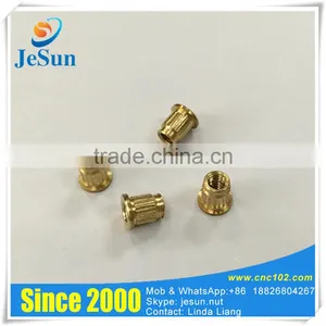 Online Shopping Plastic Brass Insert Knurled Nut M2.5 thumbnail-4