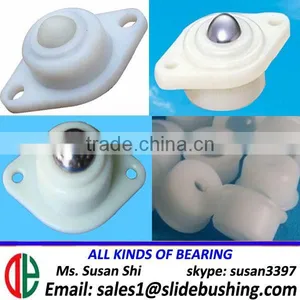Nylon Wheel Roller Electric Conveyor Plastic Ball Caster Pololu Nylon Ball Caster Rubber Ball Transfer Conveyor Roller thumbnail-5