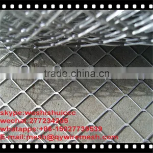 Hot Sale Black Powder Coated Decorative Aluminum Expanded Metal Mesh thumbnail-1