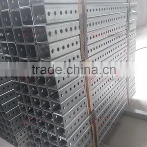 Outdoor Galvanized Perforated Metal Steel Square Tube With Hole for Traffic Road Sign thumbnail-5