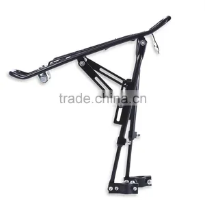 Aluminum Alloy Bicycle Rack Carrier Rear Luggage Cycling Seat Shelf for V-brake Bike thumbnail-4