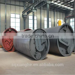 High Profitable Waste Plastic Recycling Plant Used Tire Pyrolysis Machine With CE thumbnail-1