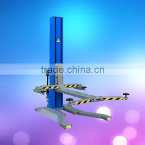 Car Repair Equipment Hydraulic Single Post Car Lift thumbnail-1