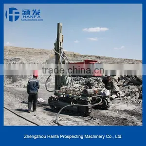 Crawler Type Mine Drilling Rig HF100YA2, High Speed thumbnail-1