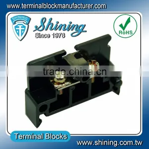 TE-Series Insulated Plastic Assembly 35mm Rail Mount Terminal Block thumbnail-3