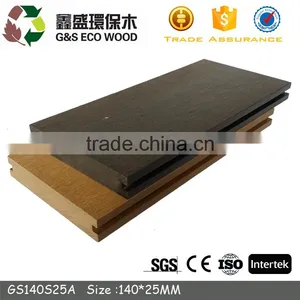 Eco-friendly Bamboo Plastic Composite Deck Waterproof Solid Wpc Flooring Anti-slip Wpc Decking thumbnail-1