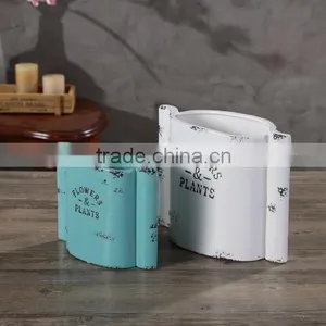 Hot Sale Colorful Archaistic Garden Stoneware/ceramic Flower Plants/flower Pot thumbnail-5