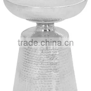 Hand Hammered Modern Side Table thumbnail-2