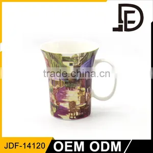 Drinkware 12oz Mug Sublimation, Coffee Mug Wholesale, Fine Bone China Mug thumbnail-3