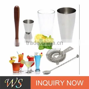 2017 Famous High Quality and Popular Cocktail Shaker Strainer Set thumbnail-4