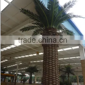 Artificial Palm Tree Fiberglass Outdoor Coconut Tree Sale Fake Tree thumbnail-6