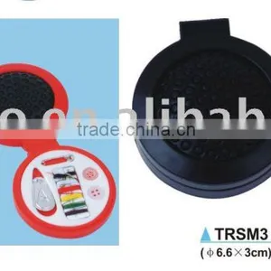 Foldable Mirror With Sewing Kit and Comb/travel Sewing Kit With Mirror and Hair Brush thumbnail-1