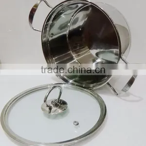 Stainless Steel Casserole Pot Cooking Pot Cookware thumbnail-3