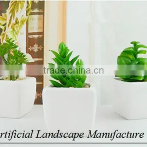 Artificial Green Mini Plants for Office Decoration thumbnail-6