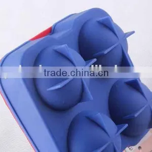 Spherical Shell Square Silicone Ice Cube Mold Ice Container thumbnail-5