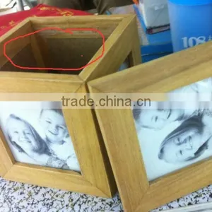 Solid Wood Frame Photo Album Baby Brothers Printing Frame Wedding Photo Album thumbnail-1