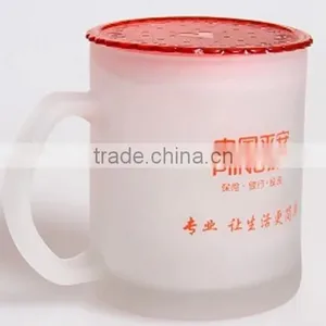 Customized Printing Glass Water Cup With Handle thumbnail-3