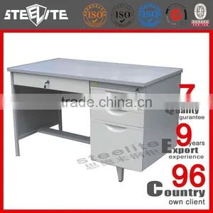 2015 Modern Simple Office Desk Furniture Stainless Steel Desk Legs thumbnail-5