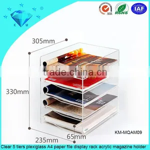 High Quality 3 Layers White Acrylic Sushi Holder Buffet Food Display Stand thumbnail-6