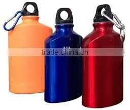 300ml Aluminium Bottle With Lid and Handle thumbnail-1
