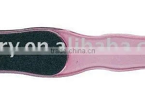 Pink Elongated Bending With Hole for Hang Pedicure File thumbnail-1