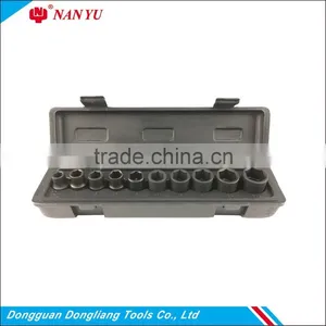 11PC 1/2DR Pneumatic Impact Bit Socket Set thumbnail-1