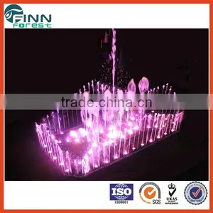 Stainless Steel Musical Fountains With Skip Mode,gradual Up/down or Change by Music thumbnail-3