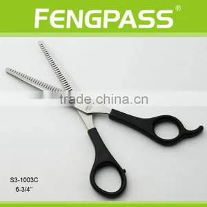 S3-1003C 6-3/4" Inch 2CR13 Stainless Steel Blade With ABS Handle Hair Thinning Hair Salon Scissors thumbnail-2