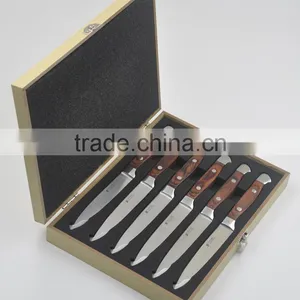 High Quality Wood Handle Steak Knife thumbnail-3
