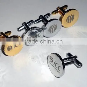 Metal Cufflinks Engraved thumbnail-1