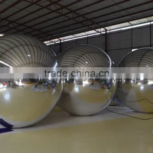 Factory Direct Inflatable Floating Mirror Silver Ball for Sale thumbnail-2