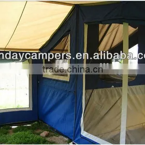 4WD Chinese off Road Military Shovel Hard Floor Camper Trailer Tent thumbnail-3