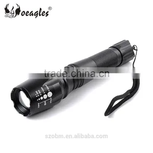 G700 USB Rechargeable LED Torch Flashlight L2 USB/AC/Car Charging Lumens Power Style Flashlight thumbnail-2