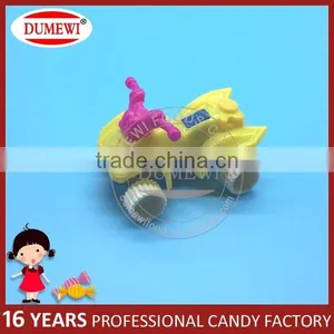 Mini Sun Beach Motorcycle Toy Candy in Big Car Bottle thumbnail-3