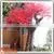 Artificial Indoor Cherry Blossom Tree Fake Wedding Wishing Blossom Tree Plastic Flower Trees And Plants Sale Peach Blossom thumbnail-1